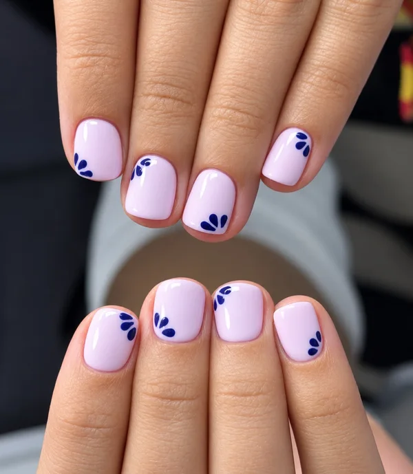 Manicura con tonos y detalles decorativos realizada en Nuria Olías